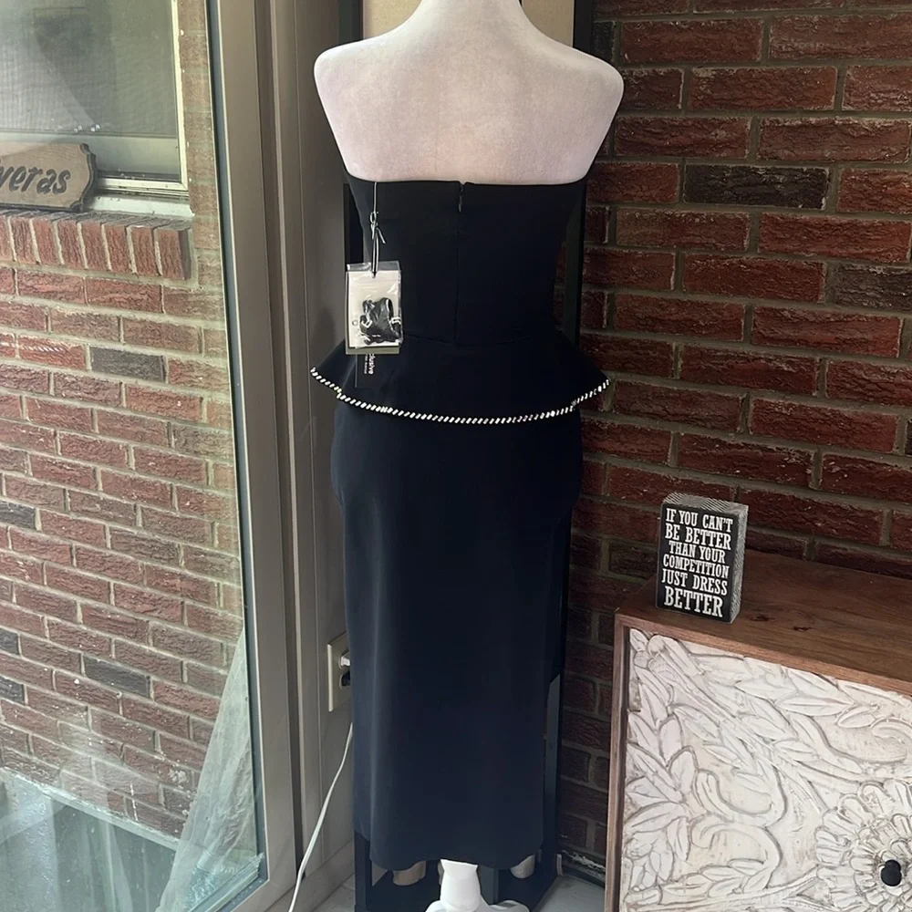 Chiara Boni La Petite Robe Terenzia Strapless Dress size 40/US 4 NWT - Picture 7 of 8